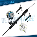 Fwd Rack And Pinion Wheel Hubs Tie Rods For Buick Terraza Pontiac Montana Relay. Fixed Price $228.06.