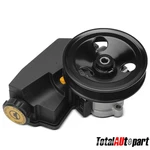 Power Steering Pump W/ Pulley & Reservoir For Jeep Wrangler Tj 2004-2006 4.0L. Fixed Price $114.18.