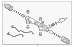 Genuine Toyota Rack And Pinion Assembly 44250-0C131. Fixed Price $791.65.