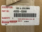Toyota Corolla Steering Column 45250-02890 Genuine Oem. Fixed Price $1199.99.
