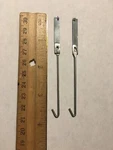 Antique Clock Parts Suspension Spring (set Of 2 -x 3-3/4? Long) Completely New. Fixed Price $8.25.