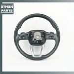 17-19 Audi Q7 Sport Steering Wheel W/ Paddle Shifter Black 4M0419659A Oem. Fixed Price $128.65.
