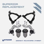 Autoacer 6P Front Control Arms, Bushings & Ball Joint Kit For Tacoma 2WD 95-04. Fixed Price $290.00.
