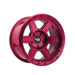 Dirty Life Compound 18X9 6-135 87.1 Hub -12 Offset Red Wheel Rim. Fixed Price $226.14.
