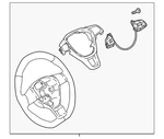 Genuine Volkswagen Steering Wheel 5NN-419-091-BB-81U. Fixed Price $169.32.