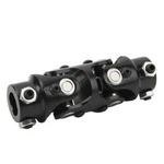 Dd X 3/4"-36 Spline Double Steering U-joint Black Universal Shaft. Fixed Price $22.59.