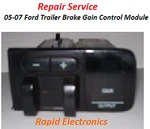 05-07 Ford F250 F350 F450 F550 Trailer Brake Gain Control Module Repair Service. Fixed Price $72.00.