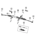Genuine Mopar Rack And Pinion Gear Remanufactured R4584571AD. Fixed Price $601.11.