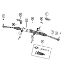 Genuine Mopar Rack And Pinion Gear Remanufactured R4584572AF. Fixed Price $783.10.
