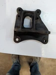 1979-85 Toyota Pickup 1984-85 4RUNNER 4X4 W/solid Axle Used Steering Gear Mount. Fixed Price $48.00.