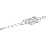 Genuine Mercedes-benz Oe Steering Column 254-460-11-00. Fixed Price $1877.47.