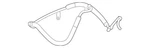 Genuine Mercedes-benz Flex High-pressure Hose 221-466-31-81. Fixed Price $349.82.