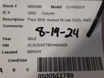 Used Steering Column Fits: 2013 Dodge Charger Floor Shift Manual Tilt Opt Sud Aw. Fixed Price $160.94.