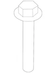 Genuine Ford Gear Assembly Mount Bolt -W714807-S900. Fixed Price $16.09.