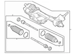 New Genuine Oem Ford Steering Gear (LR3Z-3504-R) 2018-2023 Mustang. Fixed Price $2018.18.