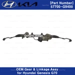 57700G9400 Genuine Oem Gear & Linkage Assy-mdps For Hyundai Genesis G70 19-21. Fixed Price $1692.45.