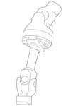 Genuine Subaru U-joint Coupling 34170AL000. Fixed Price $191.05.