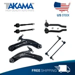 8PCS Front Lw Control Arm+sway Bar Link+tie Rod Ends For Nissan Rogue Rh-lh. Fixed Price $157.25.