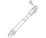 Genuine Mazda Intermediate Shaft GHT2-32-AB0. Fixed Price $606.61.