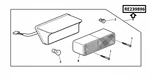 RE239896 Left Side Front Lamp, 12 Volts, 21 Watts Fits For John Deere Tractor. Fixed Price $76.50.