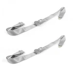 Buick Roadmaster 1954 - 1956 Standard 2PT Gray/grey Lap Bucket Seat Belt Kit. Fixed Price $69.50.
