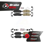 Front Rear Ceramic Disc Brake Pads Kit For 2011-2015 Nissan Leaf. Fixed Price $86.89.