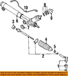 Gm Oem Steering Gear-boot Bellows Clamp 12474081. Fixed Price $6.39.