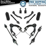 12 Piece Steering & Suspension Kit Cv Axles Control Arms Ball Joints Tie Rods. Fixed Price $284.85.