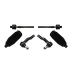 6 Pc Inner Outer Tie Rod Ends Steering Gear Bellows Ford Fusion Lincoln Mkz. Fixed Price $44.72.