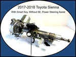 2017-2018 Toyota Sienna Steering Column Power Assist Smart Keyless Ignition. Fixed Price $179.95.
