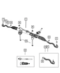 Chrysler Oem 11-15 Durango Steering Linkage-gear Assy 5154729AF. Fixed Price $1013.26.