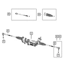 Genuine Mopar Steering Gear Boot Kit 68399093AB. Fixed Price $26.13.