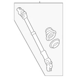 Genuine Subaru Intermediate Shaft 34170CA011. Fixed Price $329.76.