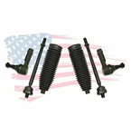 6 Pc Inner Outer Tie Rod Ends Bellow Boots Kit Ford F-150 Lincoln Mark Lt. Fixed Price $39.70.