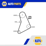 Timing Belt Gates 1438094 1558384 6139911 70HM6268B1A 70HM6268BA 859515069. Fixed Price $20.29.