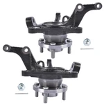 2X Front Steering Knuckle & Wheel Hub Bearing Assembly + Rh Fit For Chevy Ave. Fixed Price $237.60.