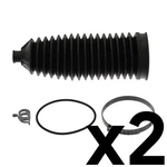For Mercedes-benz 1997 Rack And Pinion Bellows Kit Front (2 Pcs) Febi Bilstein. Fixed Price $51.95.