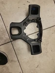 13-18 Ram 1500 Steering Wheel Center Cover Trim And Back. Fixed Price $60.00.