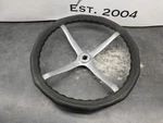 Vintage Ford Hot Rat Rod 18 Steering Wheel #1 2577. Fixed Price $135.00.