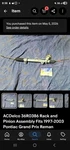 Acdelco 36R0386 Rack Pinion Assembly Fits 1997-2003 Pontiac Grand Prix Reman. Fixed Price $170.00.