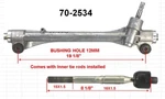 Rack And Pinion Complete Unit Arc 70-2534. Fixed Price $189.95.