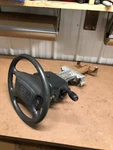 02-08 Dodge Ram Dakota Durango Steering Column Wheel With Key 04690662AD. Fixed Price $263.20.