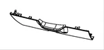 Steering Column Cover 2008-2010 Dodge Grand Caravan Sxt. Fixed Price $20.00.