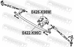 For Febest 0422-K96C Steering Tie Rod. Fixed Price $109.17.