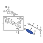 For Audi Q3 2019-2025 5Q0423831 Rack & Pinion Bellows. Fixed Price $41.17.