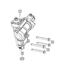 Genuine Mopar Power Steering Gear 68551688AE. Fixed Price $442.38.
