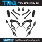 12 Piece Steering & Suspension Kit Cv Axles Control Arms Ball Joints Tie Rods. Fixed Price $284.95.