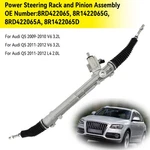 Power Steering Rack And Pinion Assembly For Audi Q5 2009-2012 L4 2.0L V6 3.2L. Fixed Price $225.26.