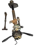 1996-1997 Nissan Pickup D21 4X4 Non-tilt Steering Column Assembly W/key. Fixed Price $200.00.