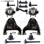 For 1997-2005 Chevy Blazer 13 Pcs Front Control Arm Tie Rod End Link & Wheel Hub. Fixed Price $164.99.